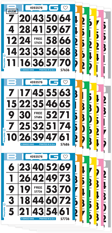 Champion Bingo paper