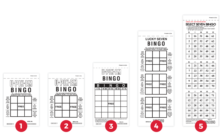 U-PIK-EM Bingo Paper